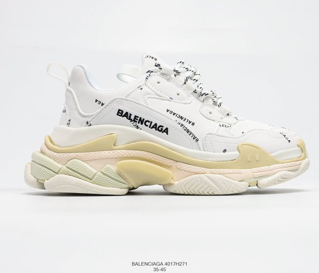 Balenciaga Womens Shoes Breathable Design Sneakers Luxury Brand Triple S Sneaker 4017H271 Whatapp