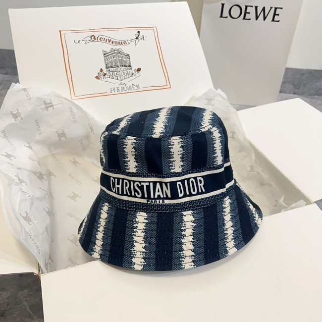 Dior Men Womens Bucket Hat Luxury Brand Design Dior Cap with Original Box