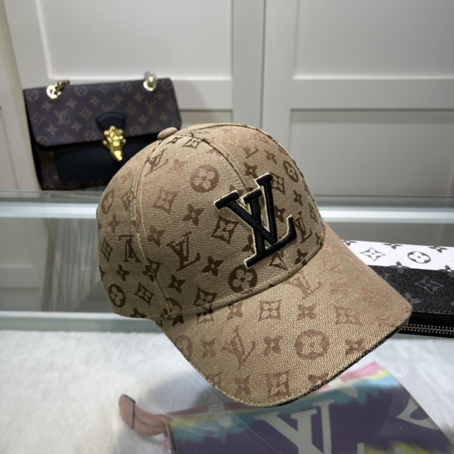 Louis Vuitton Womens Mens Cap Baseball Hat Luxury Brand with Original Box