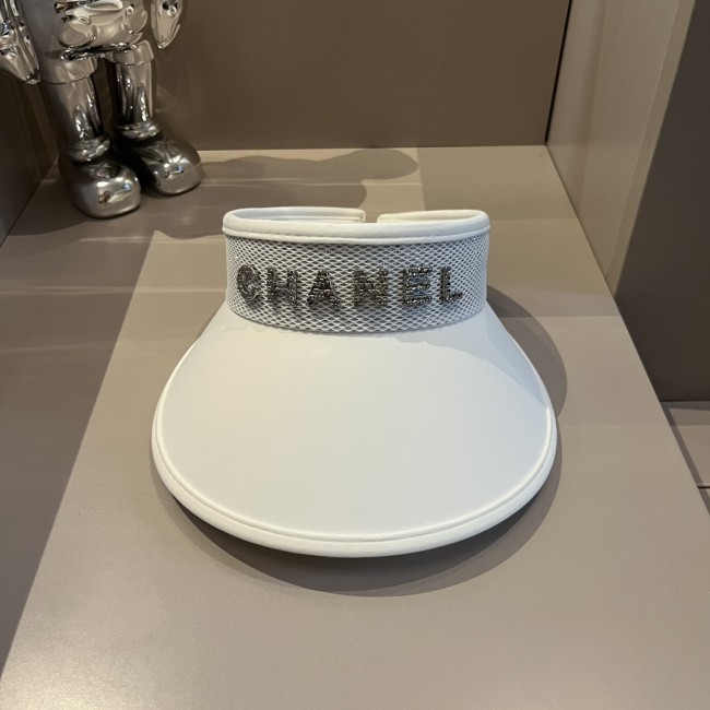 Chanel Womens Hats Luxury Brand Visor Hat with Original Box