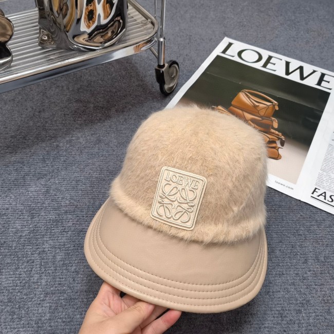 Loewe Womens Riding Hat Luxury Brand Design Loewe Hats with Original Box