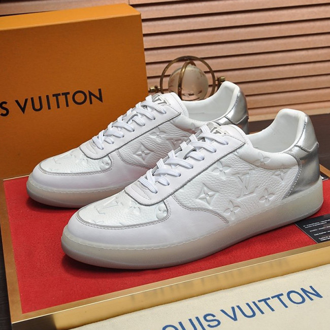 Louis Vuitton Men Shoes Fashion Sneakers RIVOLI SNEAKER Luxury Brand Casual Shoes with Original Box Whatapp