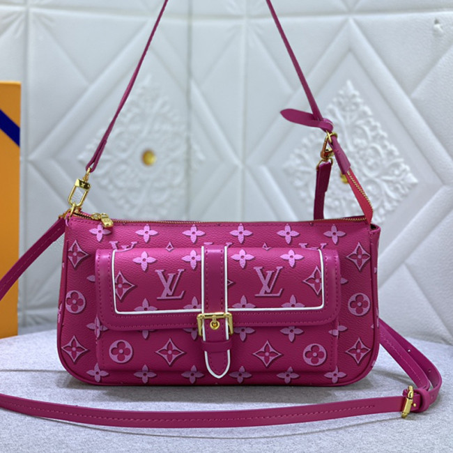 Louis Vuitton Womens Bags Handbags Luxury Brand Louis Vuitton MAXI MULTI POCHETTE ACCESSOIRES Monogram coated canvas with Original Box Whatapp