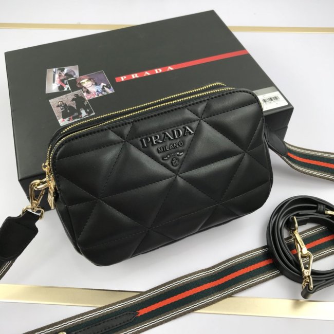 Prada Womens Bag Leather Shoulder Bag Whatapp