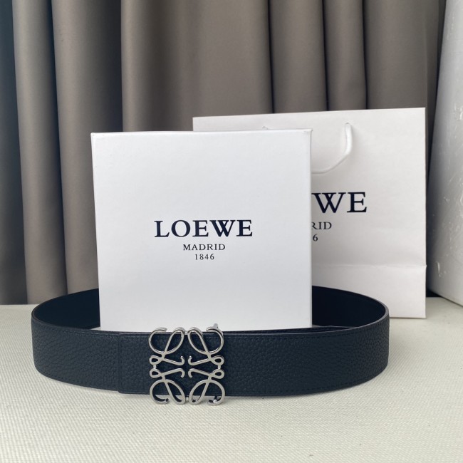 Loewe Men Leather Belt Luxury Brand Design Fashion Type with Original Box Whatapp