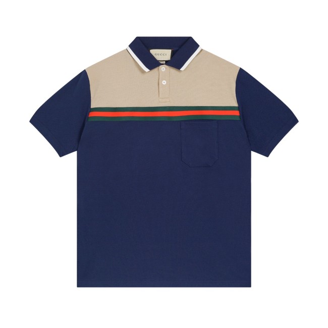 Gucci Luxury Brand Mens Short Sleeve T-Shirt Polo Shirt Whatapp