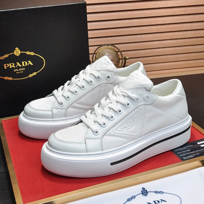 Prada Mens Shoes Sneakers Casual Shoes for Men Luxury Brand Breathable Fashion Sneakers with Original Box Whatapp