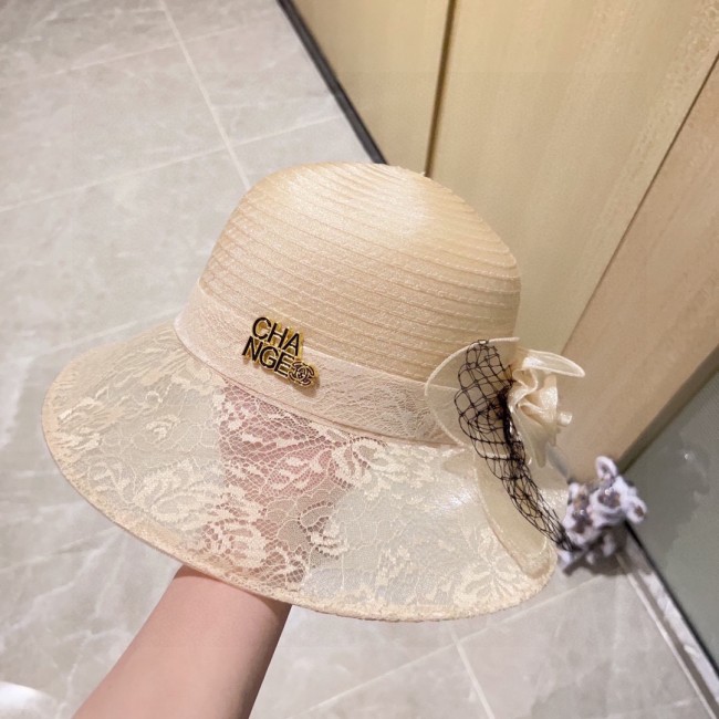 Chanel Womens Hats Luxury Brand Bucket Hat with Original Box