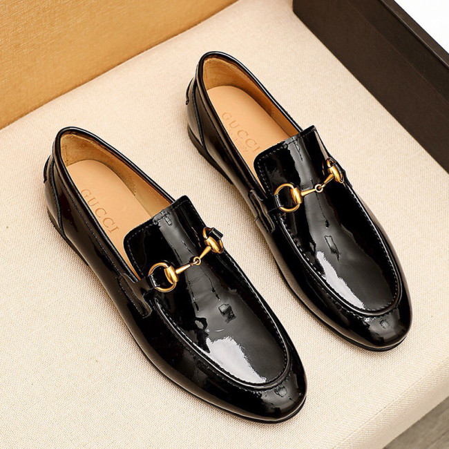 Gucci Mens Shoes Leather Design Luxury Brand Business Dress Shoes for Men with Original Box Whatapp