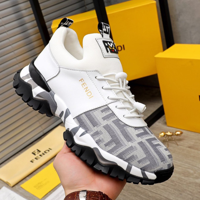 Fendi Mens Shoes Fashion Sneakers Luxury Brand Casual Shoes for Men with Original Box Whatapp