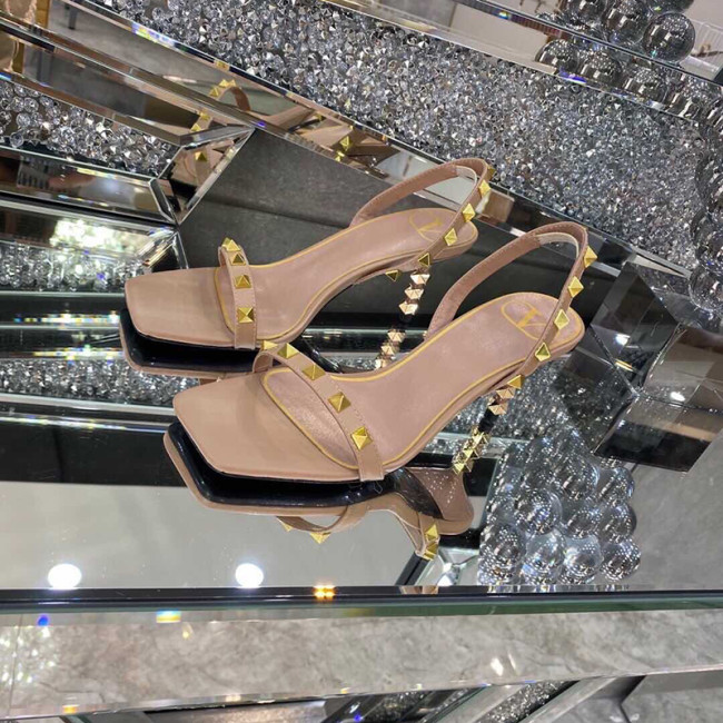 Valentino Womens Shoes Rockstud Sandals 6.5cm Whatapp