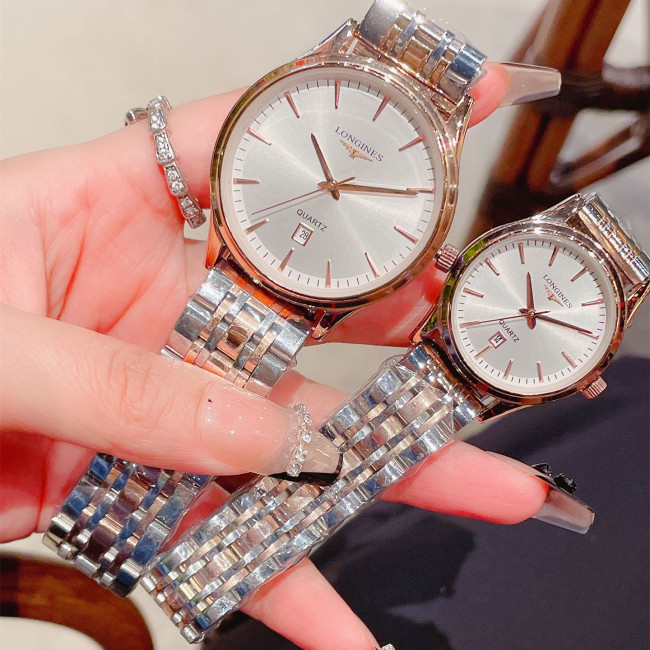 Longines Men Womens Watch Luxury Brand Design Fashion Type with Original Box Whatapp