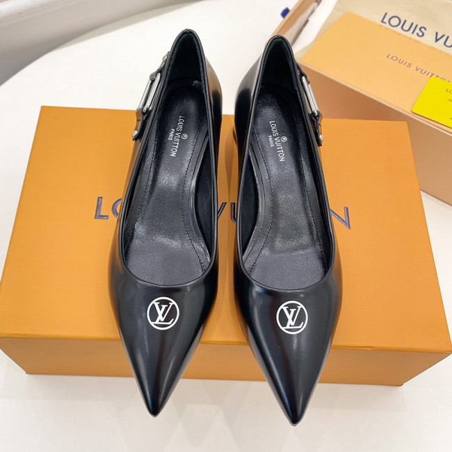 Louis Vuitton Womens Shoes Pumps Sandals Leather Design Luxury Brand Fashion Sandals with Original Box Whatapp