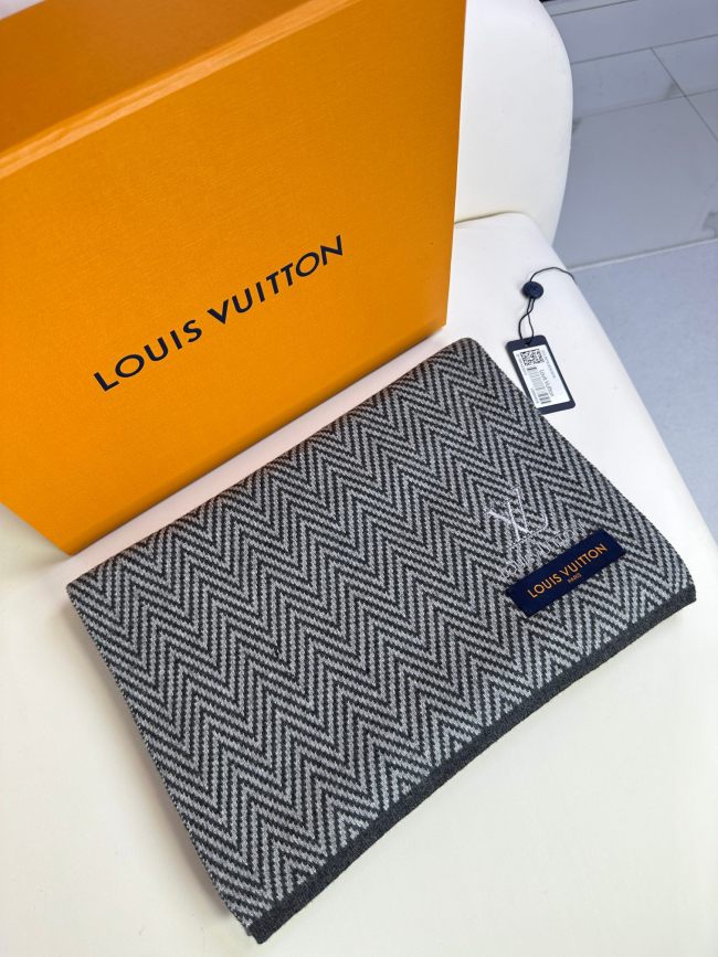 Louis Vuitton Scarves Men Womens Fashion Scarf with Original Box Whatapp