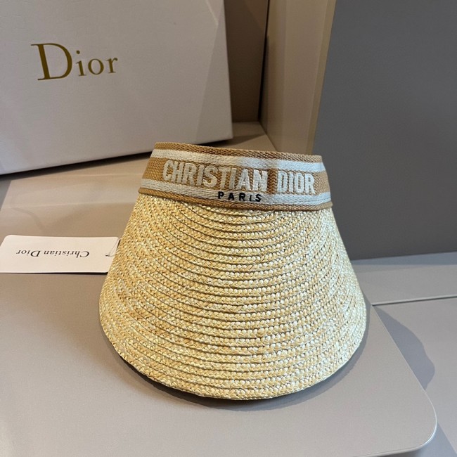 Dior Womens Visor Hat Luxury Brand Design Dior Cap with Original Box