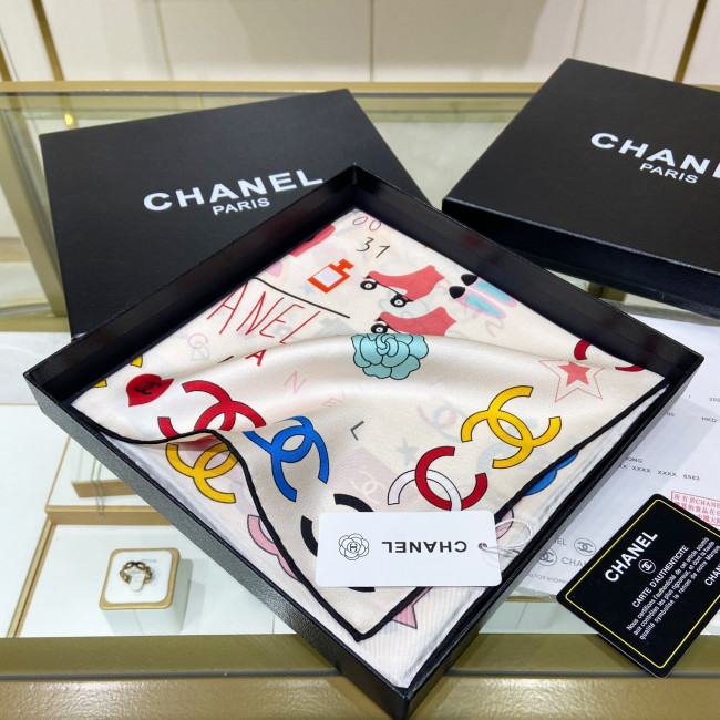 Chanel Scarves Womens Fashion Scarf with Original Box Whatapp