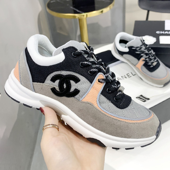 Chanel Mens Shoes Sneakers Luxury Brand Sports Shoes Breathable Design with Original Box Whatapp