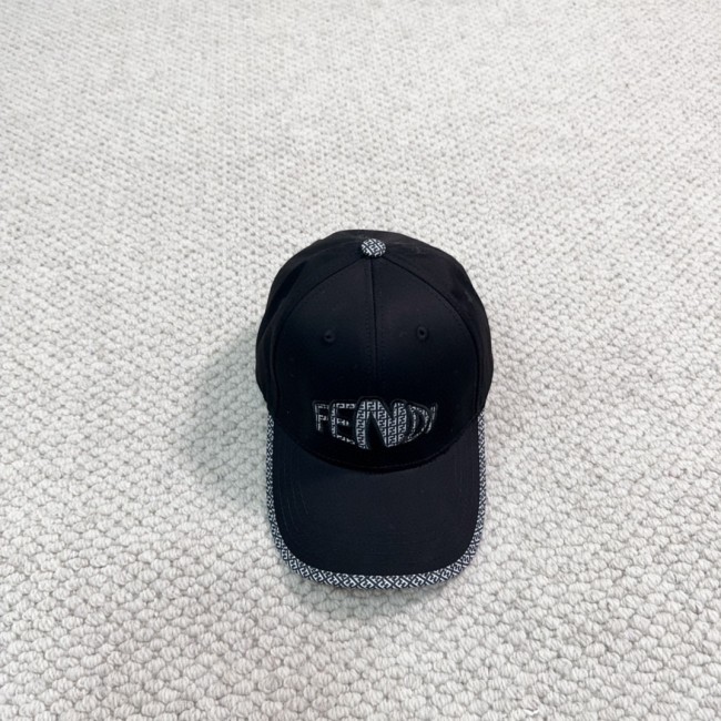 Fendi Men Womens Bucket Hat Luxury Brand Design Fendi Cap with Original Box