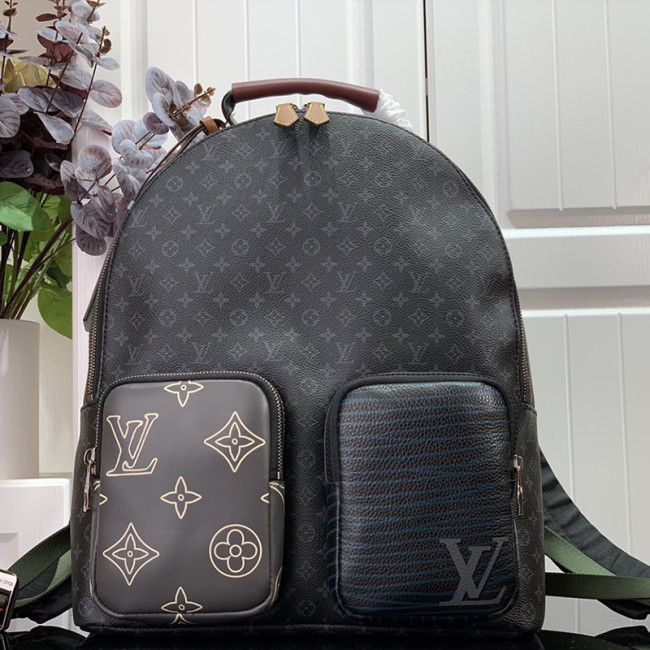 Louis Vuitton Mens Bags Luxury Brand Backpacks BACKPACK MULTIPOCKET M45455 Whatapp