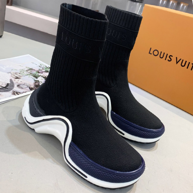 Louis Vuitton Women Shoes Sneakers Luxury Brand Design Fashion LV ARCHLIGHT SNEAKER with Original Box Whatapp