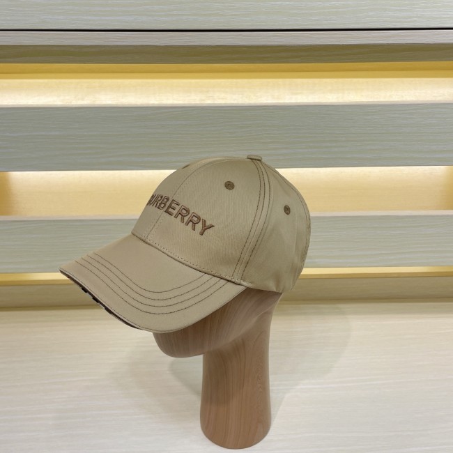 Burberry Womens Mens Cap Baseball Hat Luxury Brand with Original Box