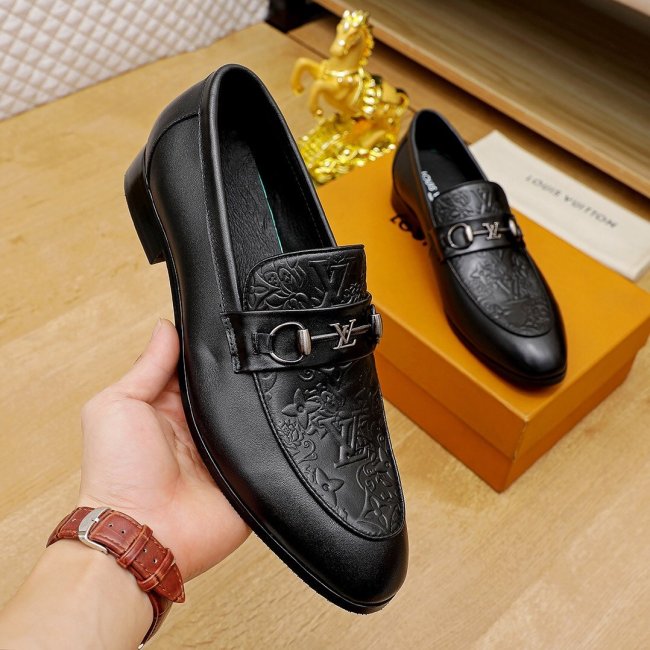 Louis Vuitton Men Shoes Business Luxury Brand LV Dress Shoes with Original Box Whatapp