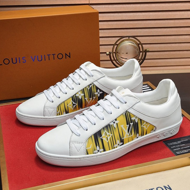 Louis Vuitton Men Shoes Fashion Sneakers LUXEMBOURG SNEAKER Monogram Luxury Brand with Original Box Whatapp