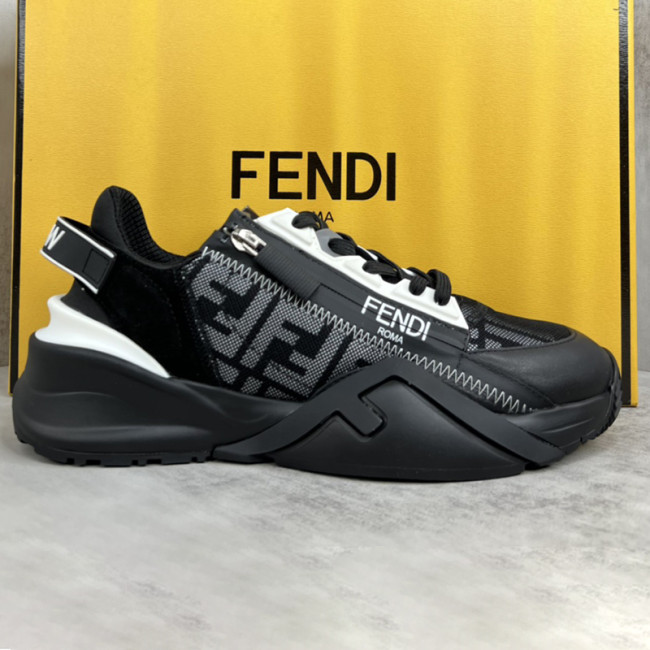 Fendi Mens Shoes Fashion Sneakers Luxury Brand Casual Fendi Flow Low-Top Sneakers Shoes for Men with Original Box 0 Whatapp