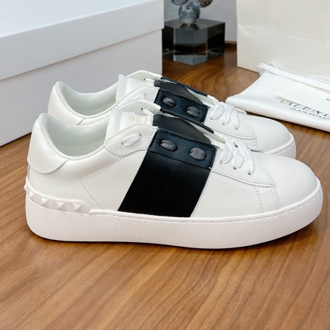 Valentino Men Shoes Fashion Design Luxury Brand OPEN SNEAKER WITH VLTN PRINT with Original Box WY0S0830BLUA01 Whatapp