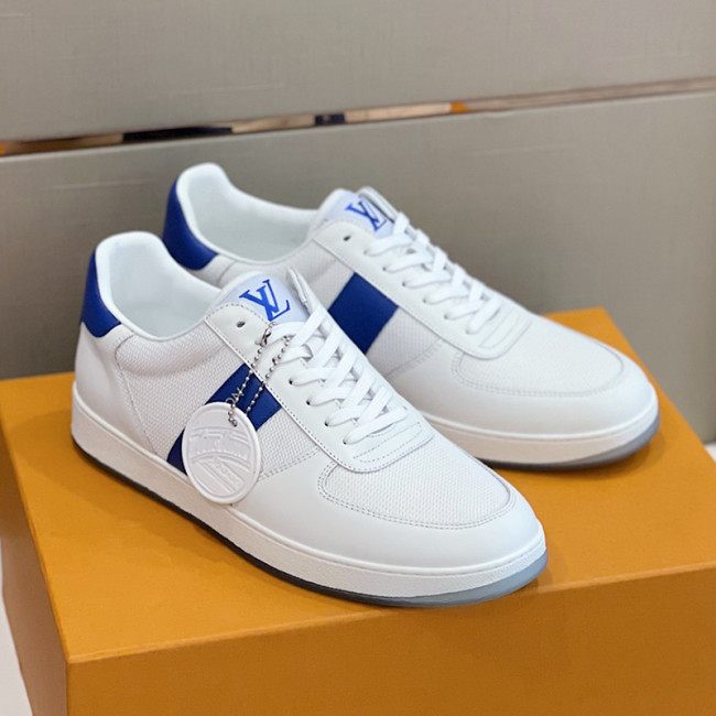 Louis Vuitton Men Shoes Fashion Sneakers RIVOLI SNEAKER Luxury Brand Casual Shoes with Original Box Whatapp