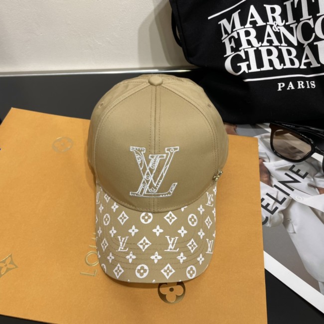 Louis Vuitton Womens Mens Cap Baseball Hat Luxury Brand with Original Box