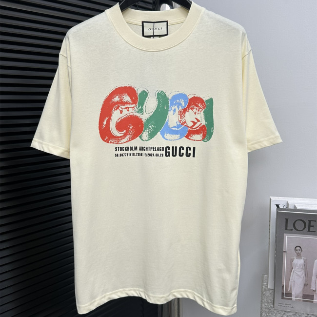 Gucci Luxury Brand Women Mens Short Sleeve T-Shirt Whatapp