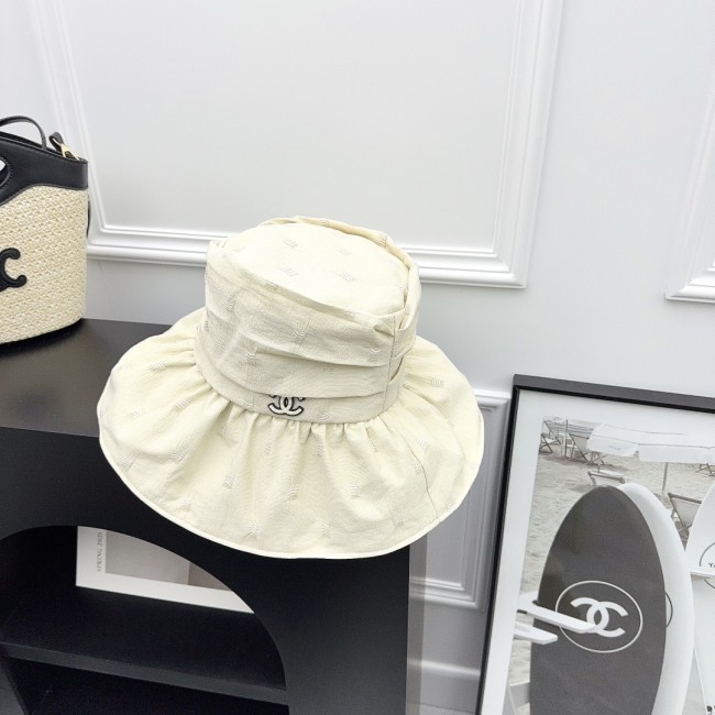 Chanel Womens Hats Luxury Brand Bucket Hat with Original Box