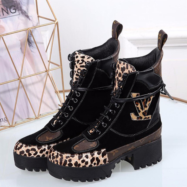 Louis Vuitton Women Shoes Boots LAUREATE PLATFORM DESERT BOOT Luxury Brand 1A5NNX Whatapp