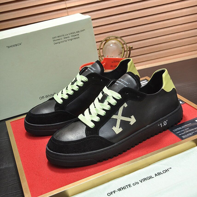 Off-White Men Shoes Sneakers Luxury Brand LOW VULCANIZED SNEAKERS Low-Tops Whatapp