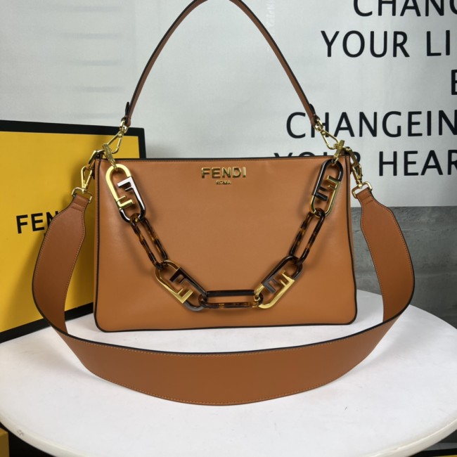 Fendi Womens Bags Shoulder Bags Luxury Brand FENDI O Lock with Original Box Whatapp