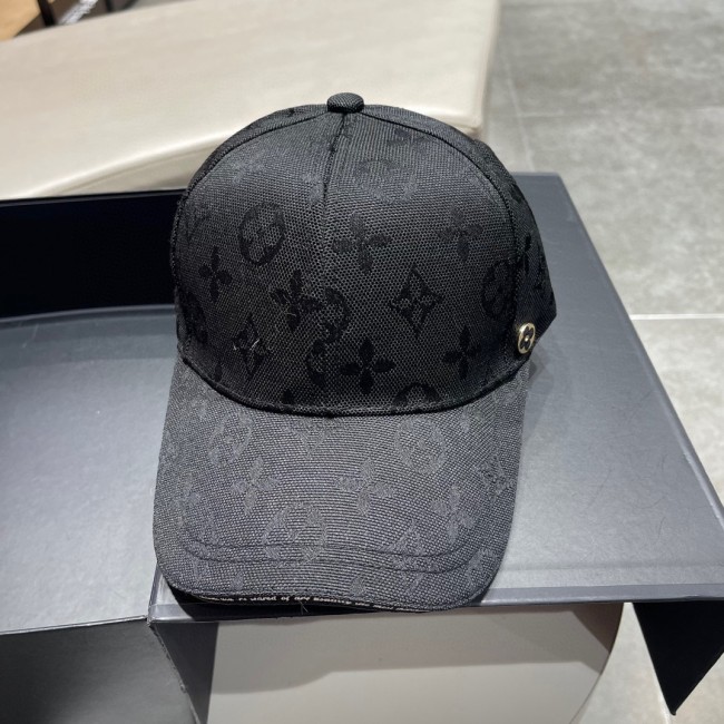 Louis Vuitton Womens Mens Cap Baseball Hat Luxury Brand with Original Box