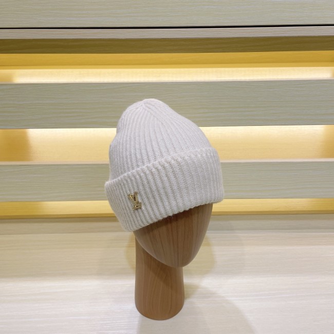 Louis Vuitton Womens Mens Cap Knit Hat Luxury Brand with Original Box