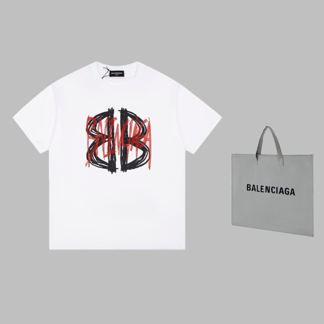 Balenciaga Luxury Brand Women Mens Short Sleeve T-Shirt Whatapp