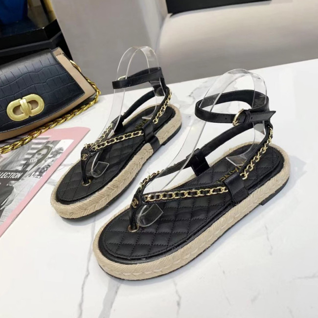 Chanel Women Shoes Fashion Summer Sandals Slippers Luxury Brand with Original Box Whatapp