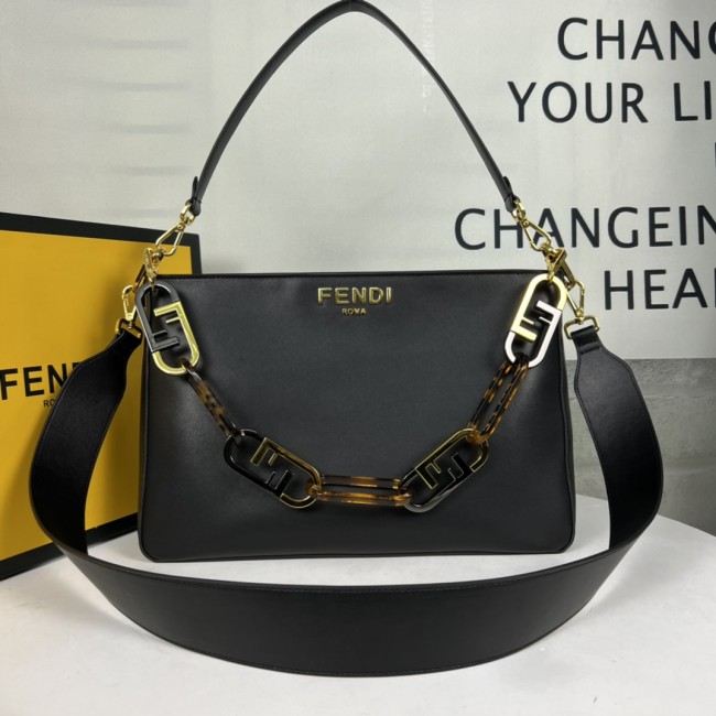 Fendi Womens Bags Shoulder Bags Luxury Brand FENDI O Lock with Original Box Whatapp