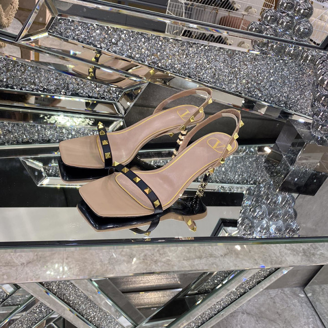 Valentino Womens Shoes Rockstud Sandals 6.5cm Whatapp