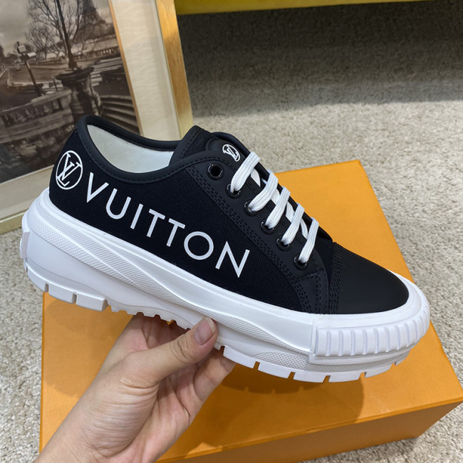 Louis Vuitton Womens Shoes Fashion Boots Luxury Brand LV SQUAD SNEAKER with Original Box 1A941O Whatapp