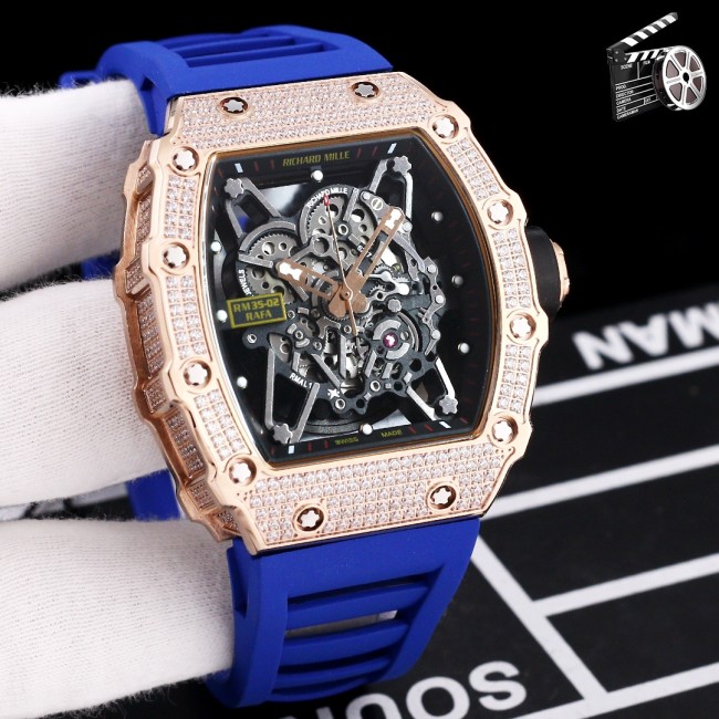 Richard Mille Watch Luxury Brand Design Fashion Type with Original Box Whatapp