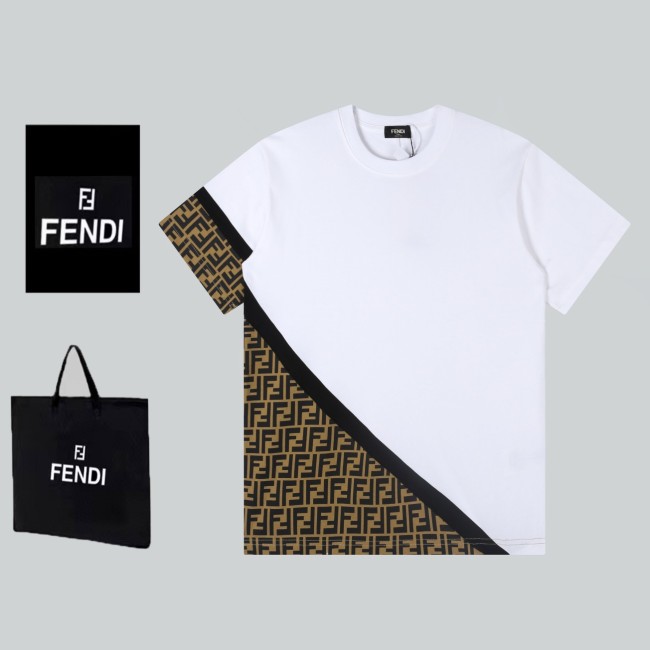 Fendi Luxury Brand Women Mens Short Sleeve T-Shirt Whatapp