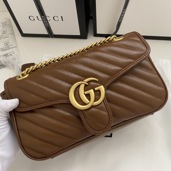 Gucci Womens Bags Shoulder Messenger Bag Luxury Brand Small GG Marmont bag with Original Box Whatapp