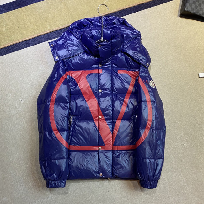 Moncler X Valentino Design Mens Womens Winter Windprood Down Jackets Keep Warm 90% White Duck Down Whatapp