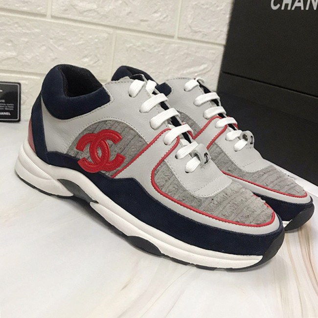 Chanel Mens Shoes Sneakers Luxury Brand Sports Shoes Breathable Design with Original Box Whatapp