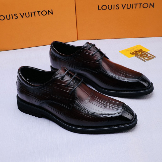 Louis Vuitton Men Shoes Business Luxury Brand LV Dress Shoes with Original Box Whatapp