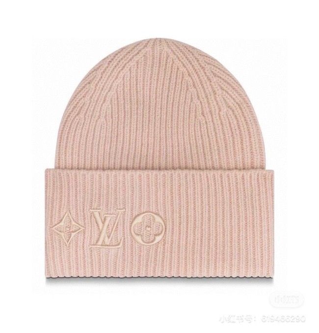 Louis Vuitton Womens Mens Cap Knit Hat Luxury Brand with Original Box